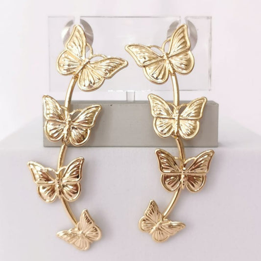 Aretes mariposa - Mariana Osorno Joyería