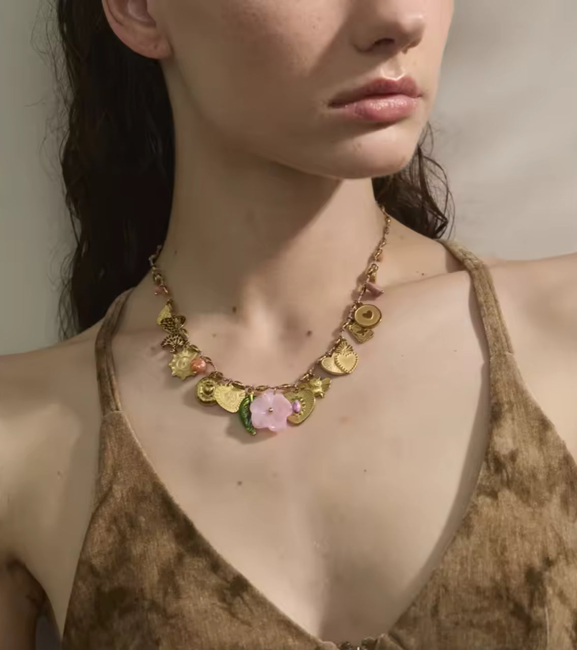 Collar Rosa - Mariana Osorno Joyería