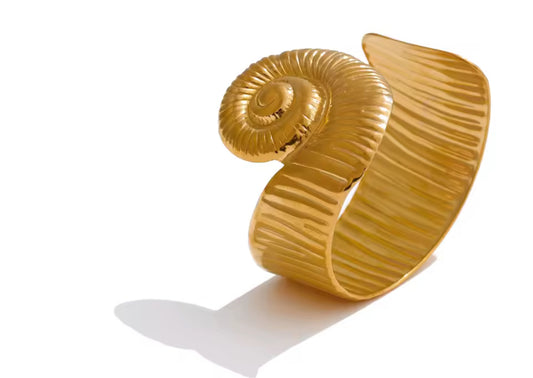 Brazalete caracol - Mariana Osorno Joyería
