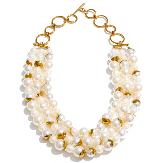 Maxi Triple Perla - Mariana Osorno Joyería