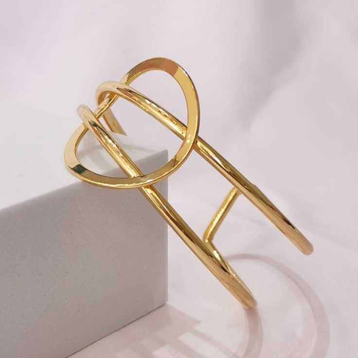 Brazalete de líneas - Mariana Osorno Joyería