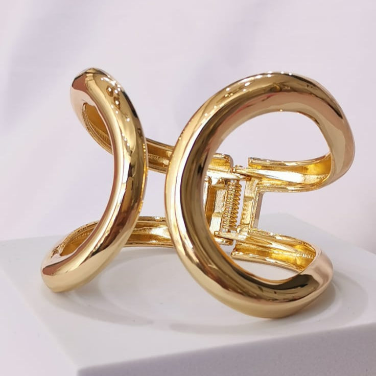 Maxi brazalete doble C - Mariana Osorno Joyería