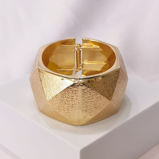 Maxi brazalete geométrico - Mariana Osorno Joyería