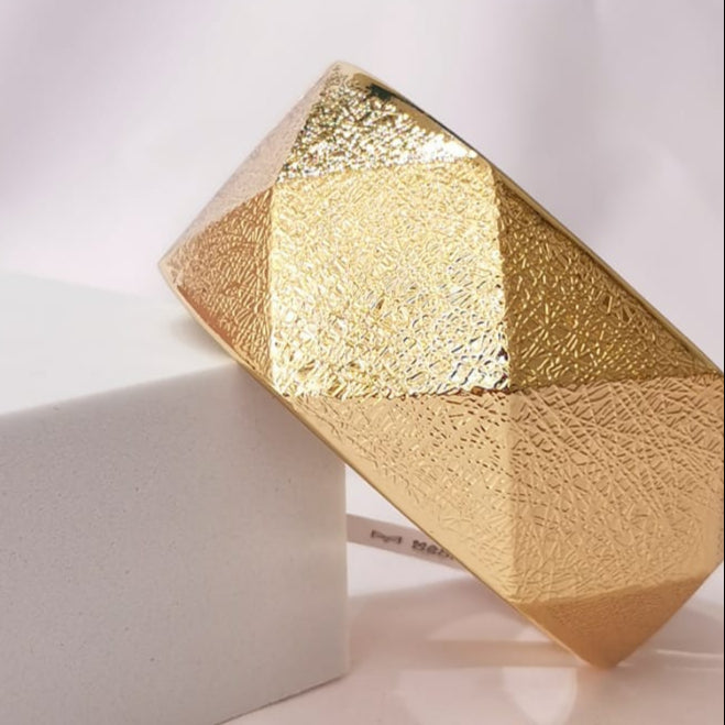 Maxi brazalete geométrico - Mariana Osorno Joyería