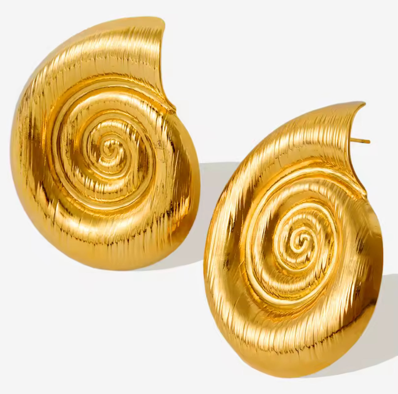 Maxi arete caracol - Mariana Osorno Joyería