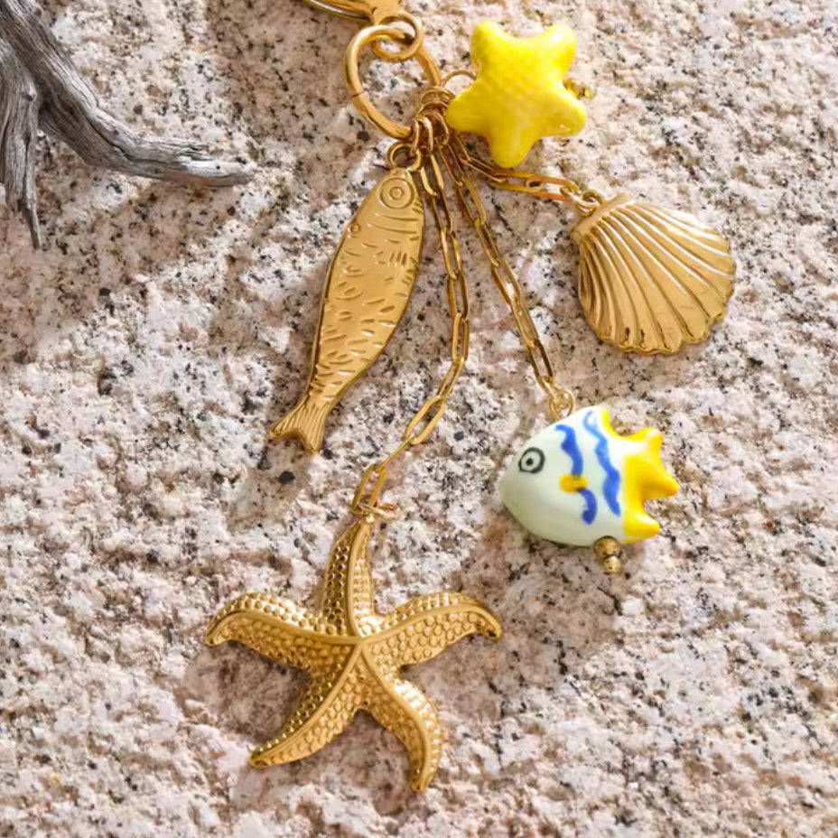 Charm Bag Marino - Mariana Osorno Joyería