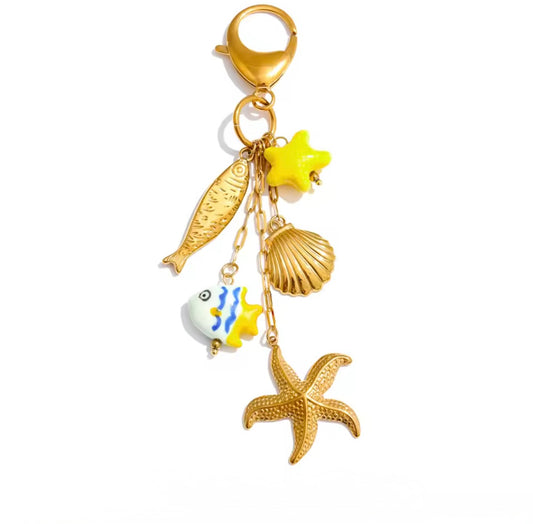 Charm Bag Marino - Mariana Osorno Joyería