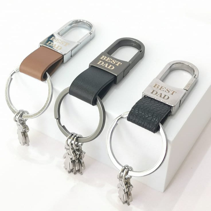 Llavero Best Dad - Mariana Osorno Joyería