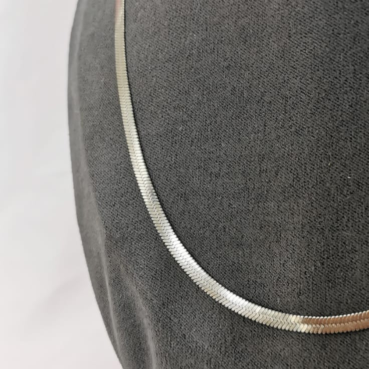 Cadena planchada - Mariana Osorno Joyería