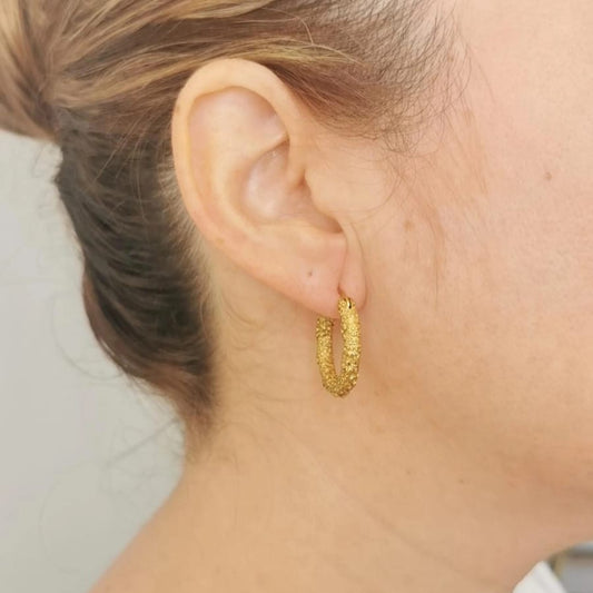 Arrancadas mate con flores - Mariana Osorno Joyería