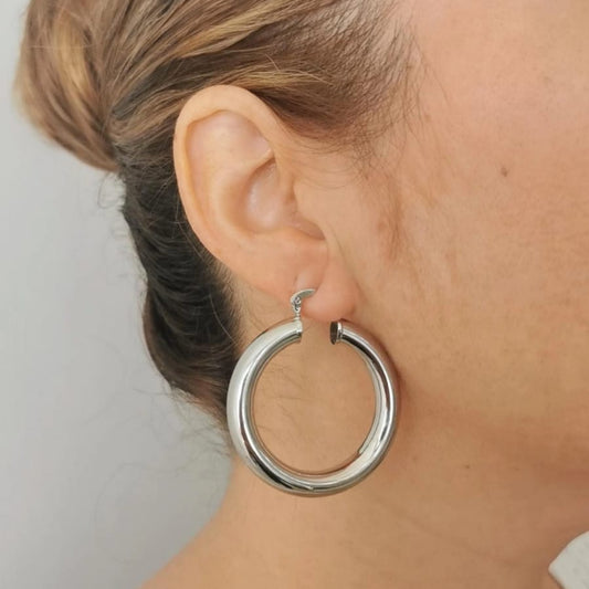 Arrancadas tubulares grandes - Mariana Osorno Joyería