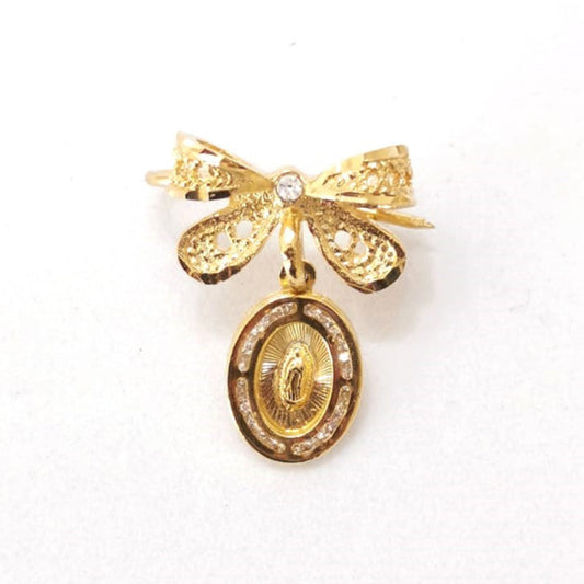 Imperdible Filigrana Virgen - Mariana Osorno Joyería