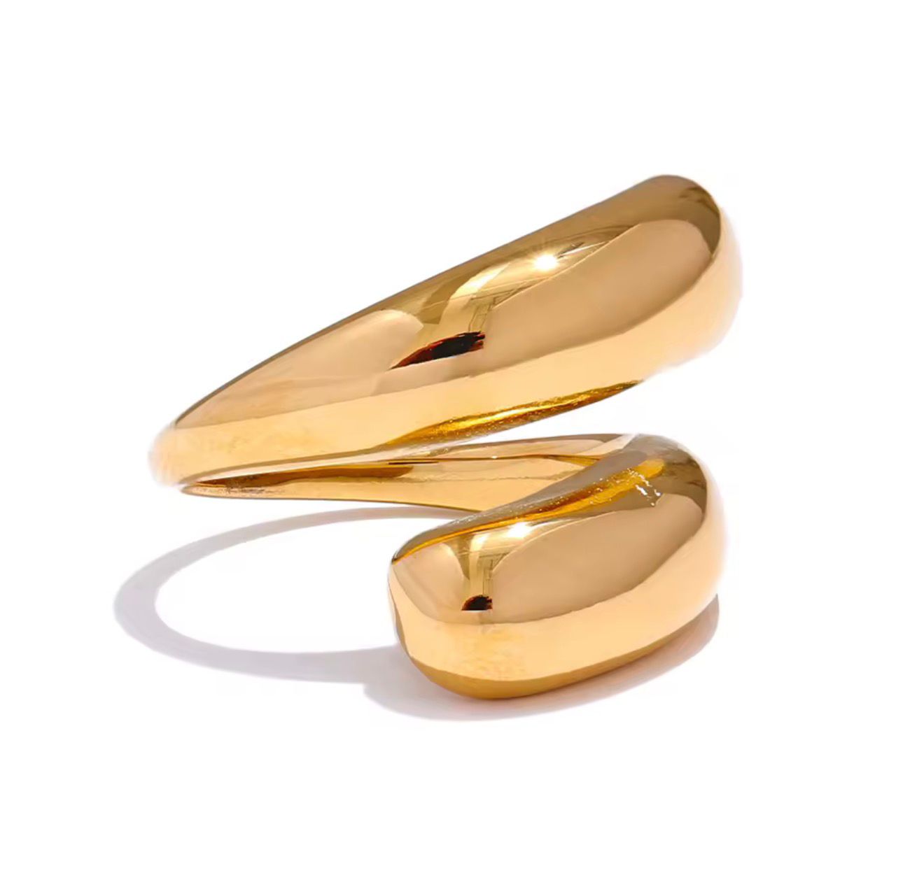 ANILLO DOBLE CONCHO - Mariana Osorno Joyería