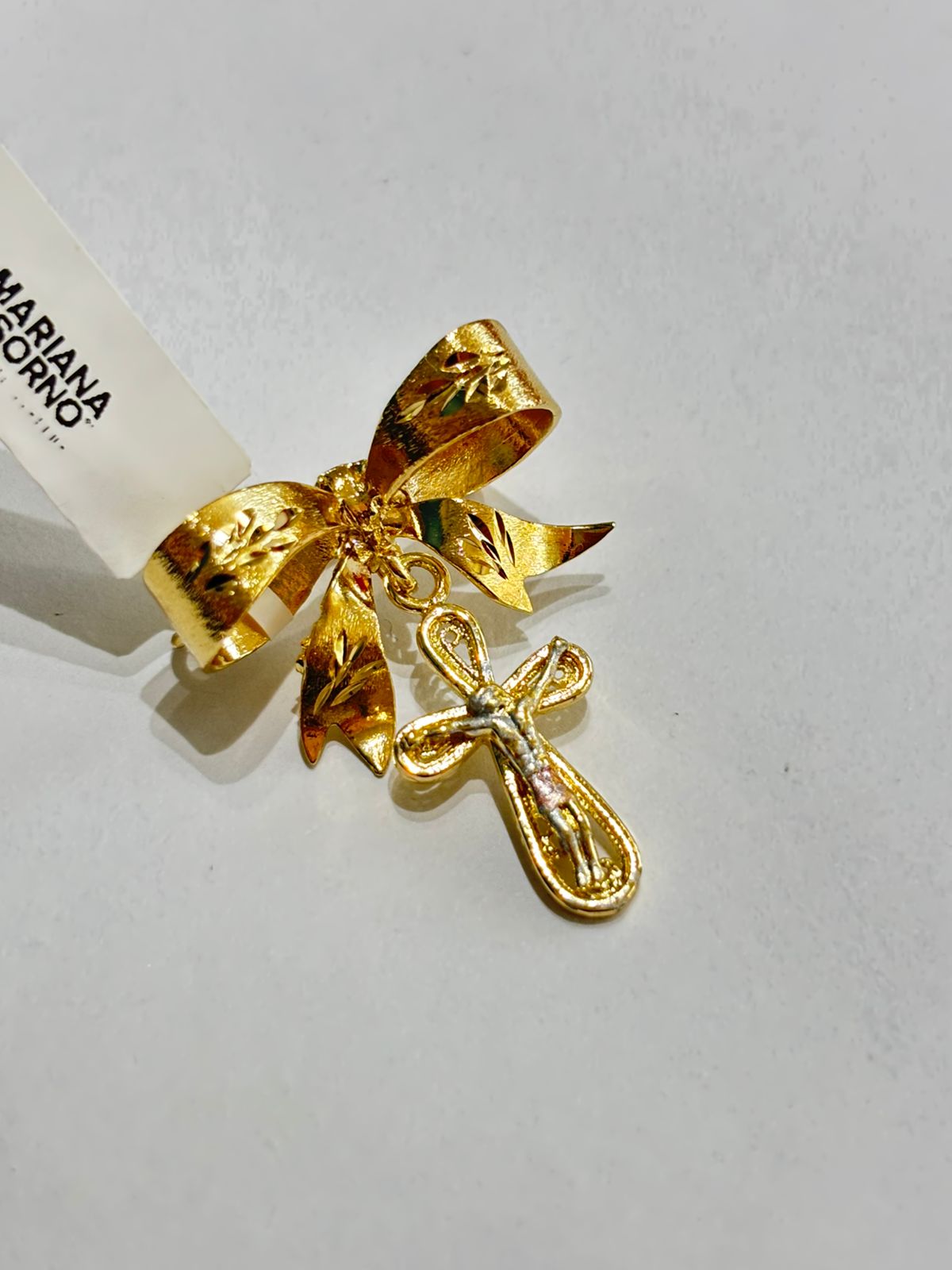 BROCHE LAZO VIRGEN - Mariana Osorno Joyería