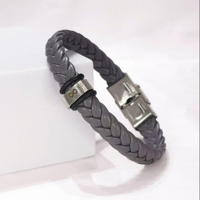 Pulsera Cuero Plano - Mariana Osorno Joyería