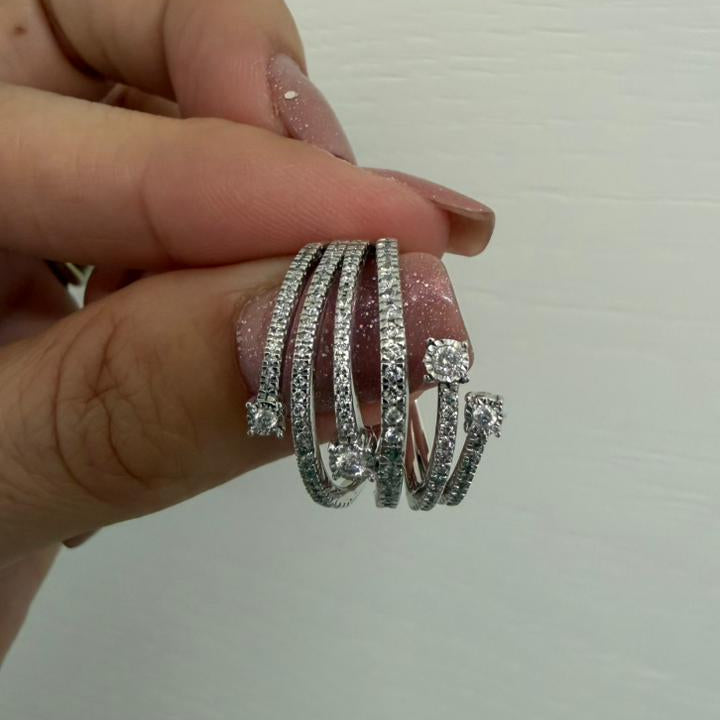 MAXI ANILLO LLUVIA DE ESTRELLAS - Mariana Osorno Joyería