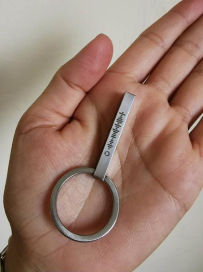 Llavero Barra - Mariana Osorno Joyería