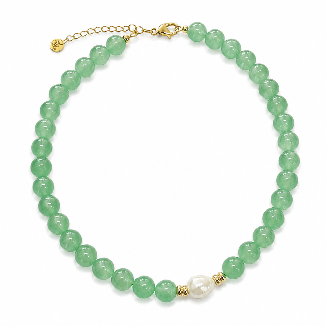 COLLAR BOLAS CRISTAL V