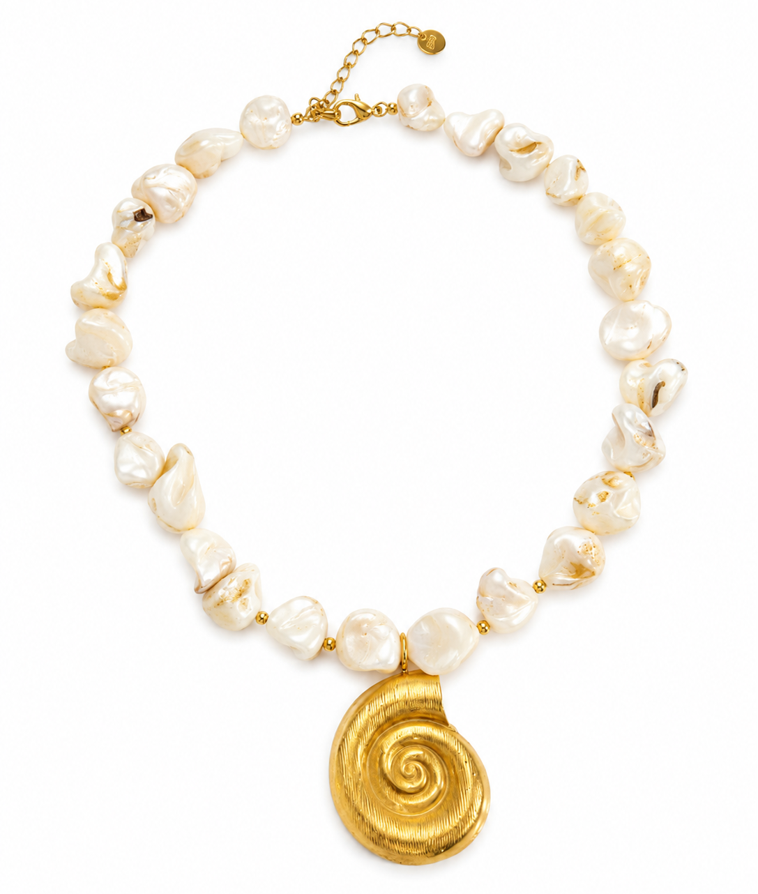 COLLAR CONCHA Y CARACOL