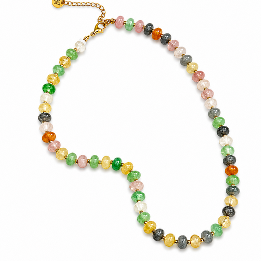COLLAR PIEDRA NATURAL CANDY