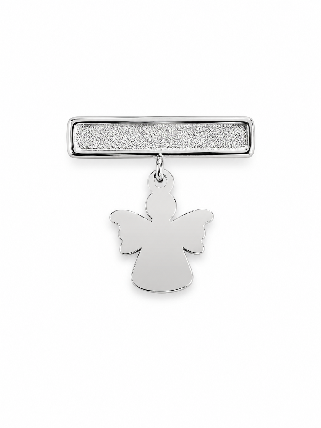 BROCHE ANGEL PLATEADO