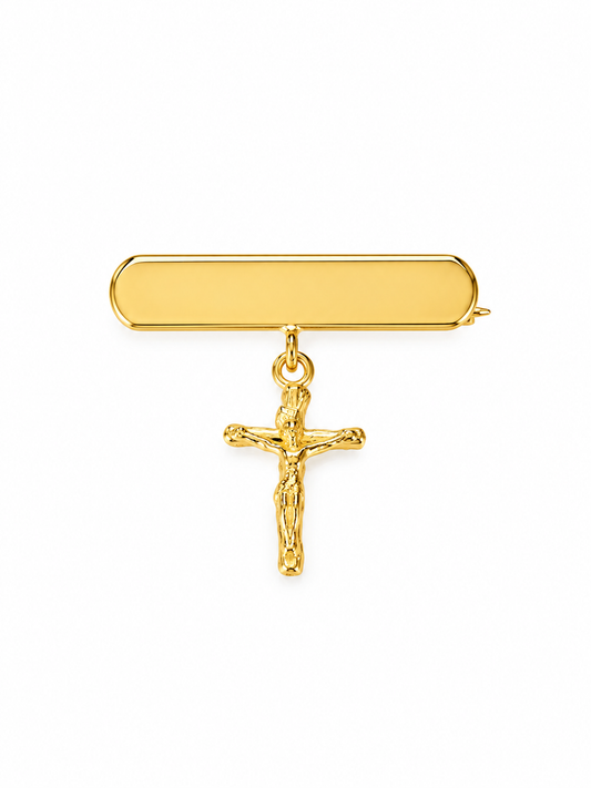 Broche Crucifijo Clásico