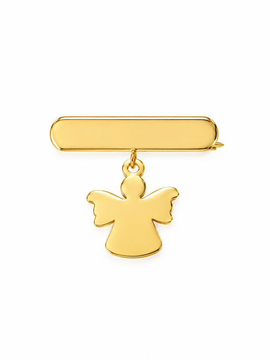 BROCHE ANGEL DORADO