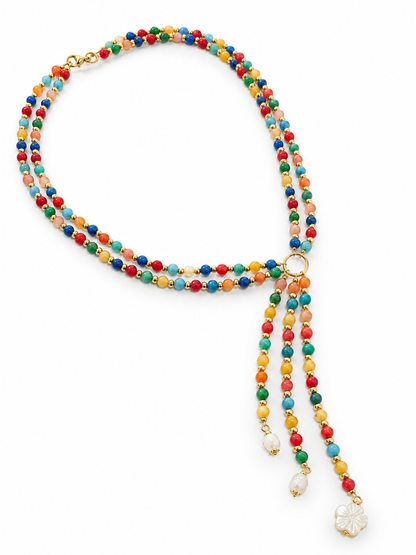 COLLAR CORBATERO FLOR