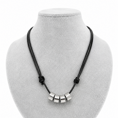 Collar Cuero Aros