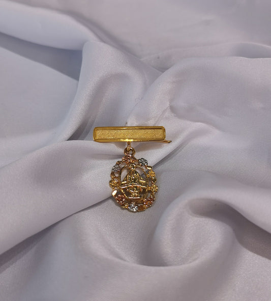 BROCHE PLACA MATE CON DIJE