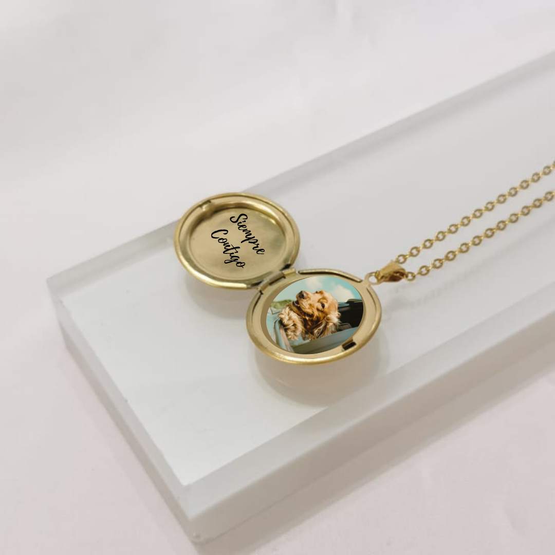 Collar Relicario - Mariana Osorno Joyería