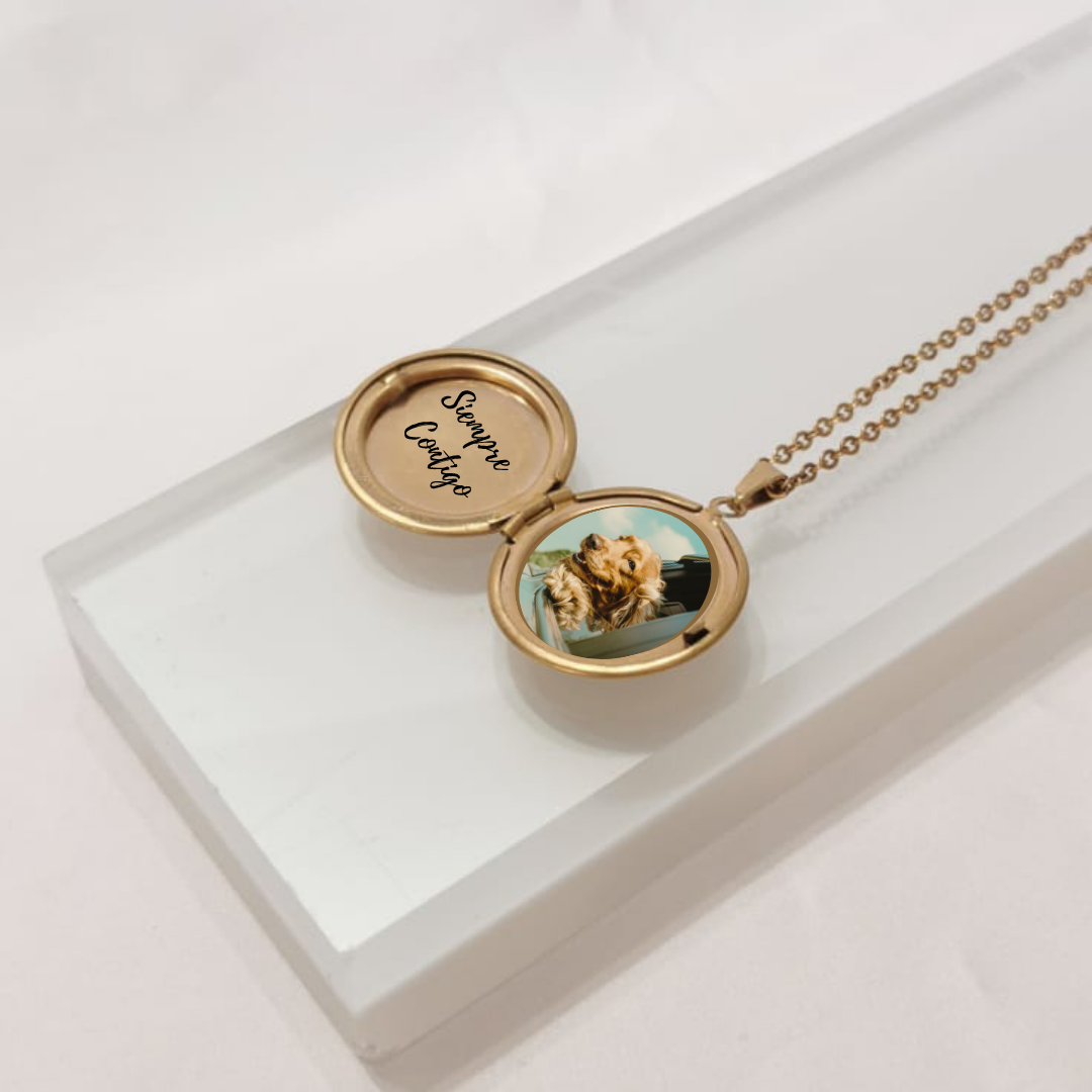 Collar Relicario - Mariana Osorno Joyería