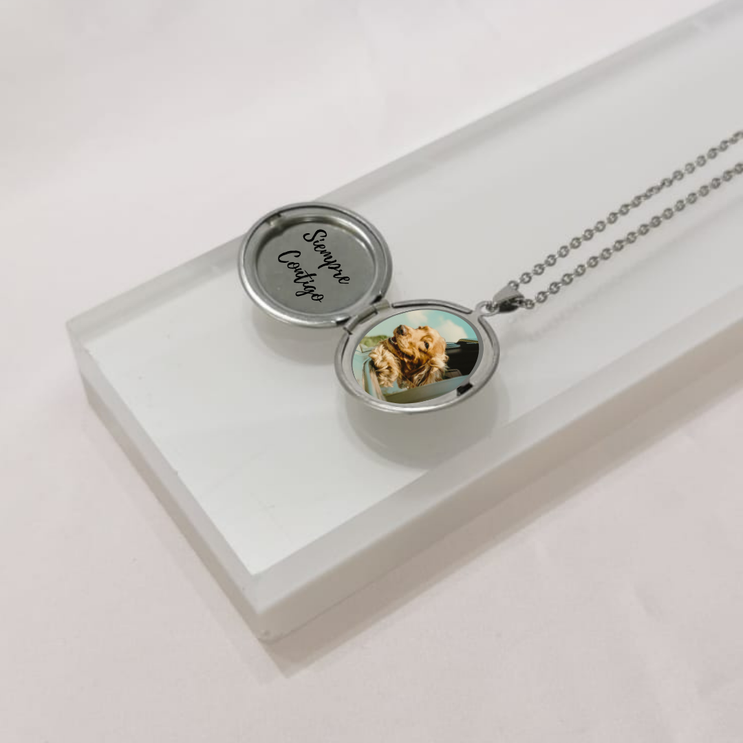 Collar Relicario - Mariana Osorno Joyería