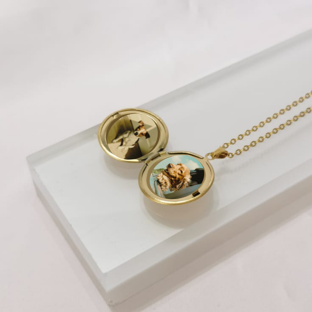 Collar Relicario - Mariana Osorno Joyería