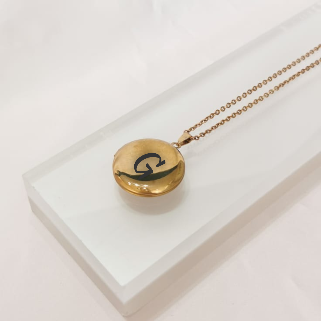 Collar Relicario - Mariana Osorno Joyería