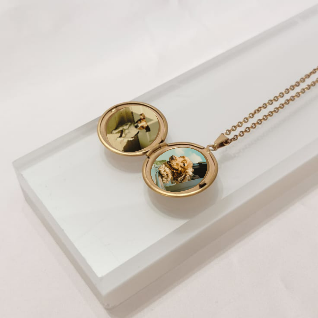 Collar Relicario - Mariana Osorno Joyería