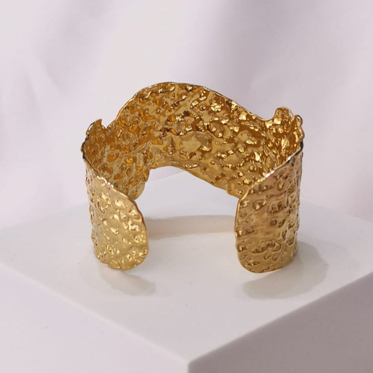 Maxi bangle irregular - Mariana Osorno Joyería