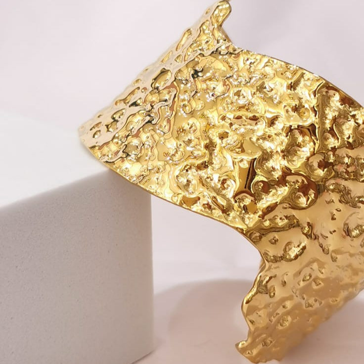 Maxi bangle irregular - Mariana Osorno Joyería