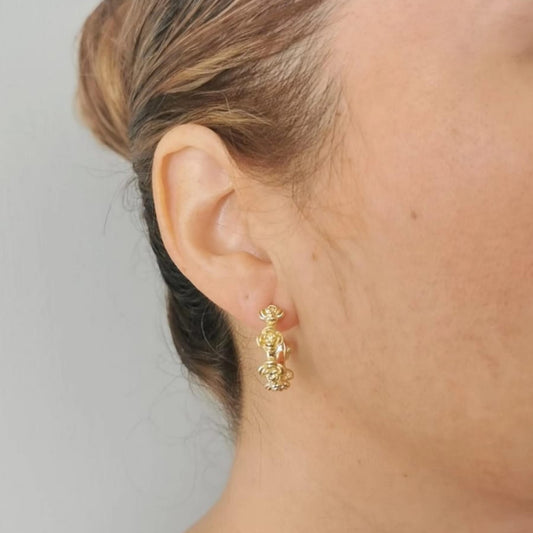 Arrancada con flores - Mariana Osorno Joyería
