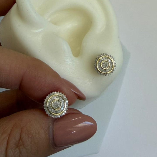 Arete picos med - Mariana Osorno Joyería
