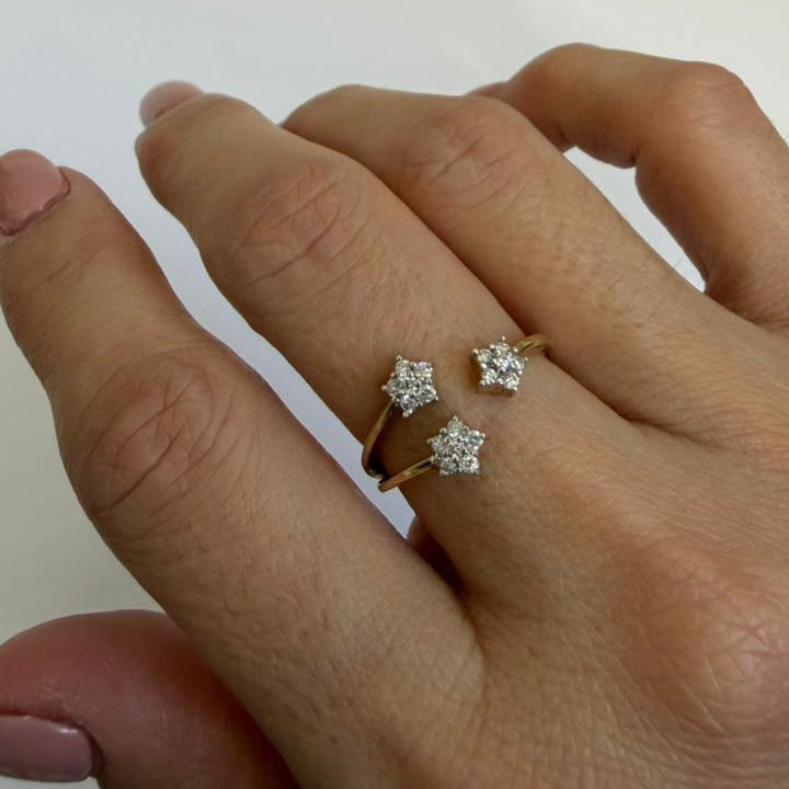 ANILLO ESTRELLAS - Mariana Osorno Joyería