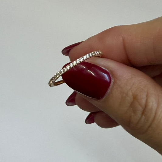ANILLO CIRCONIAS - Mariana Osorno Joyería