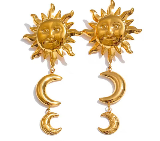 ARETE SOL - Mariana Osorno Joyería