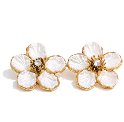 MAXI ARETE FLOR - Mariana Osorno Joyería