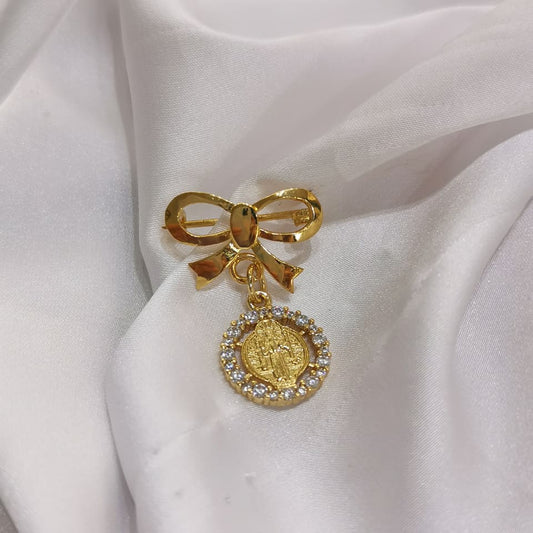 BROCHE MOÑO MINI CON DIJE