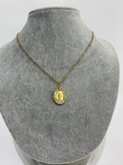 COLLAR JESUS CIRCONIAS - Mariana Osorno Joyería