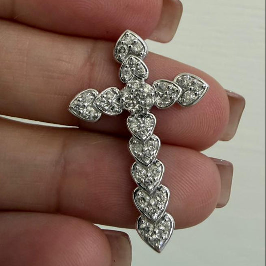 DIJE CRUZ GRUESA - Mariana Osorno Joyería