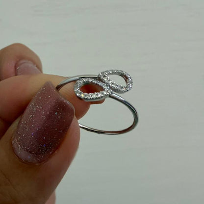 ANILLO DOBLE GOTA - Mariana Osorno Joyería