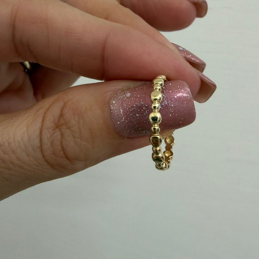 ANILLO ORO DOTS - Mariana Osorno Joyería