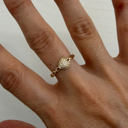 ANILLO CORAZON - Mariana Osorno Joyería